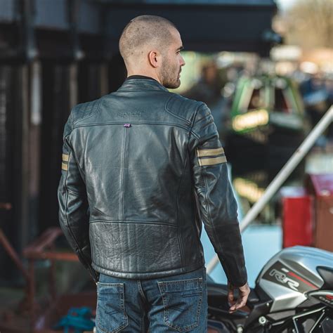 Spada Wyatt Leather Ce Motorcycle Jacket Bdla Motorbikes