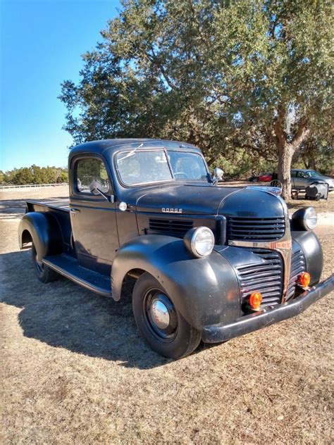 Antique 1946 Dodge Pick Up For Sale Photos Technical Specifications Description