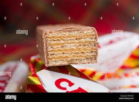 Tunnocks Caramel Wafer Hi Res Stock Photography And Images Alamy