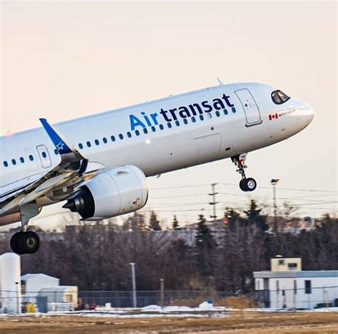 Airbus A321 Neo LR Taking Off In Toronto Canada