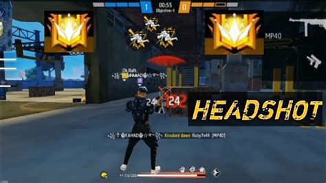 Garena Free Fire Cs Ranked Headshot Gameplay Free Fire Clash Squad