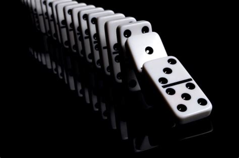 Falling Dominoes Stock Photo Download Image Now Istock