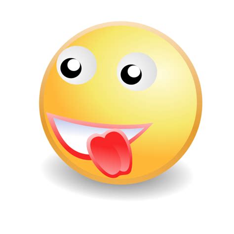 Tongue out smiley face icon vector image | Free SVG