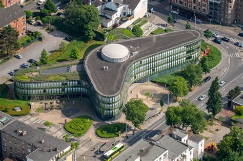 Luftaufnahme Oberhausen Hauptgeb Ude Hauptstelle Der Sparkasse An