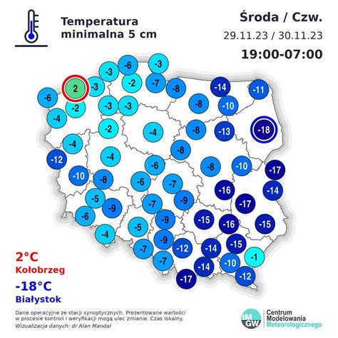 Siarczysty Mr Z Jeszcze Si Utrzyma Temperatura W Polsce Spadnie