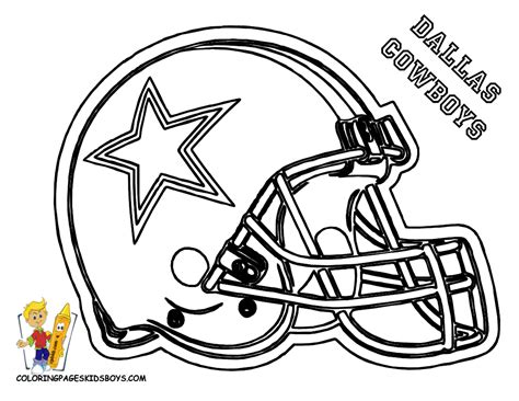 NFL Football Helmets Coloring Pages - GetColoringPages.com