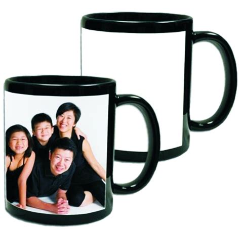 Black Printed Sublimation Patch Mug For Home Capacity Ml At Rs