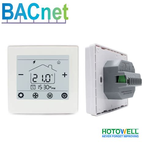 Modbus Or Bacnet Network Pipe Pipe Digital Thermostat For Fan Coil