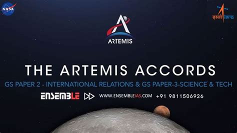 Artemis Accords Gs Paper International Relations And Gs Paper