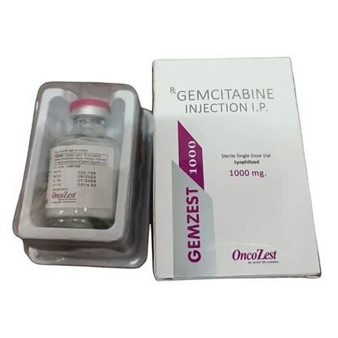 Gemzest Gemcitabine Injection Ip Mg Onco Zest At Rs Vial In Surat