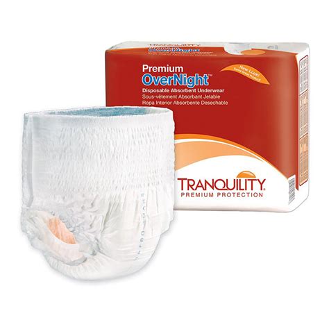 Tranquility Premium Overnight Absorbent Underwear Disposable Adult