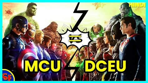 MCU Vs DCEU DC Extended Universe Vs Marvel Cinematic Universe Both