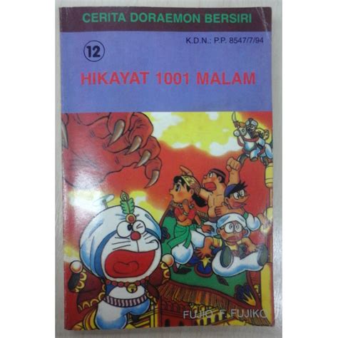 Cerita Doraemon Bersiri Hikayat 1001 Malam Vol 12 Hobbies And Toys