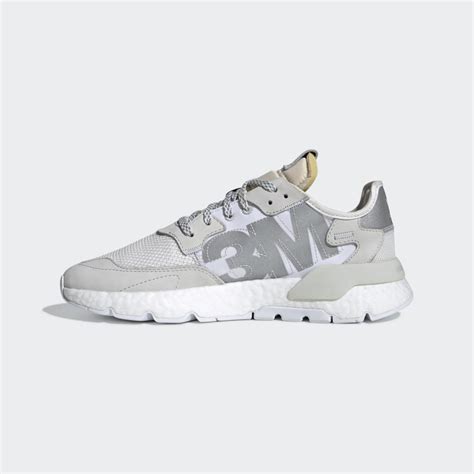 Zapatillas Adidas Nite Jogger 3m White