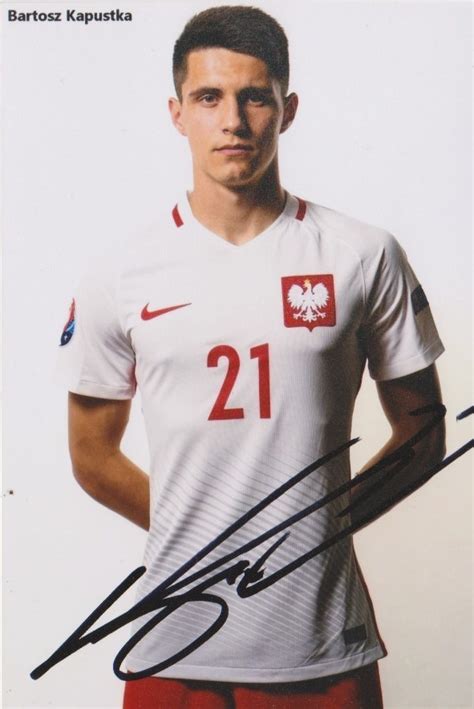 Bartosz Kapustka Legia Leicester AUTOGRAF Warszawa Kup Teraz Na