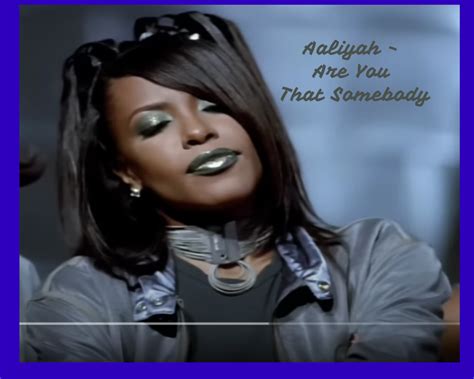 Aaliyah Are You That Somebody By Darkavatarjocarius On Deviantart