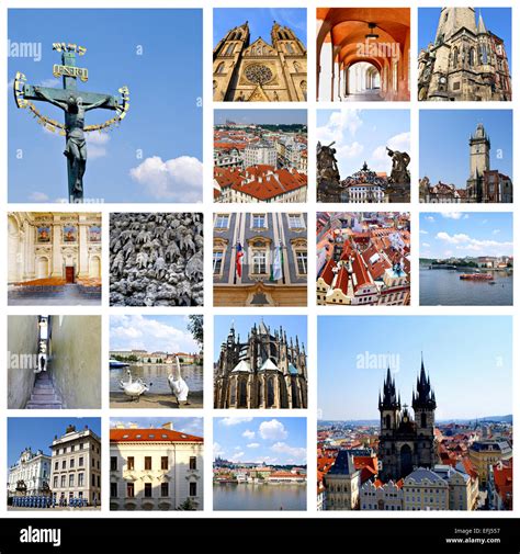 Famous European Landmarks Collage Hi Res Stock Photography And Images