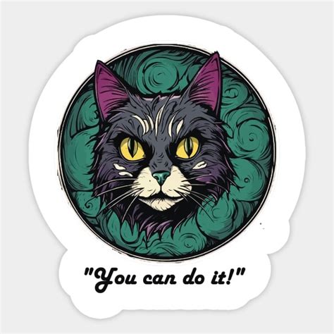 "You can do it!" - Motivation - Sticker | TeePublic