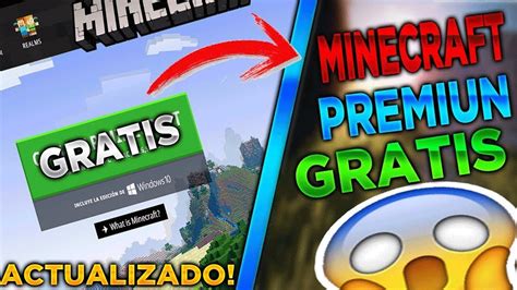 COMO TENER MINECRAFT PREMIUN GRTATIS ACTUALIZADO YouTube