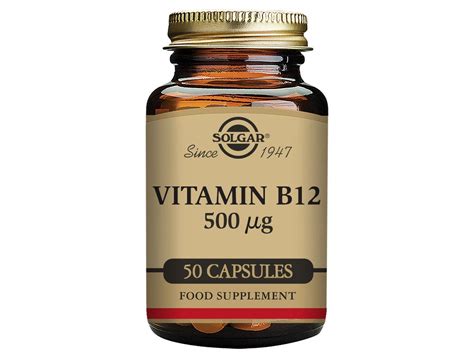 Solgar Vitamin B12 500Mcg 50 Unidades Worten Pt