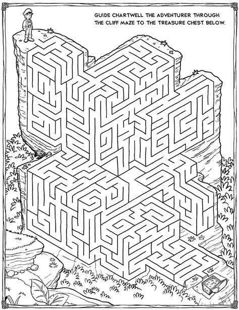 Activity Sheets For Kids Mazes