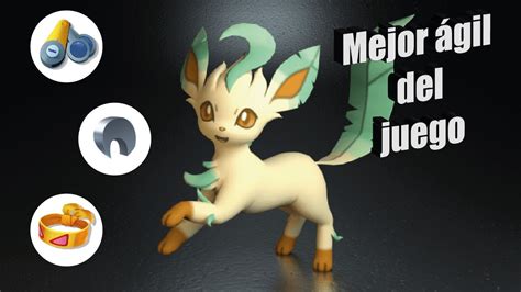 Leafeon En Pok Mon Unite Maestr A Y Dominio En Espa Ol Build