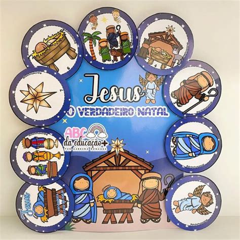 Jesus A Verdadeira Hist Ria Do Natal Infantil Minist Rio Infantil Tia Lu