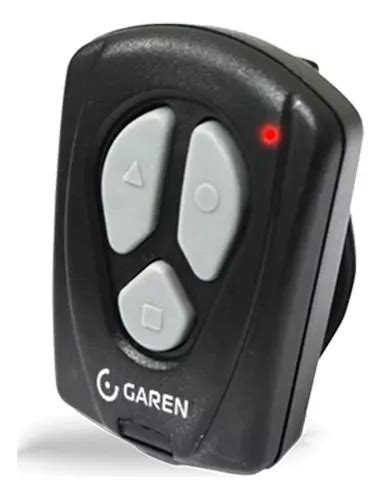 Kit 3 Controles Remotos Motor Garen Seg Unisystem Parcelamento Sem Juros