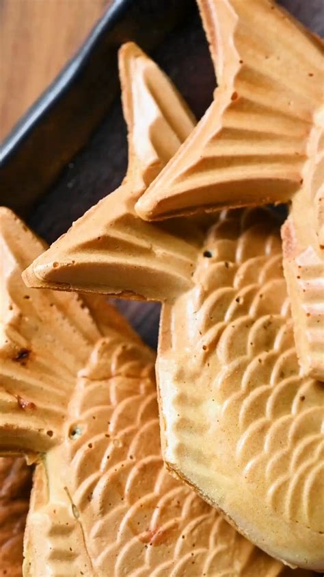 Taiyaki Recipe たい焼き Japanese Fish Shaped Pastry Recipe Japanese