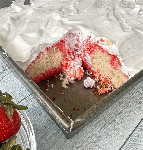 Strawberry Poke Cake Bobalu Berries