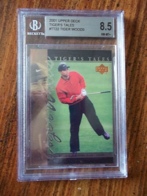 2001 Upper Deck Tiger S Tales Tt22 Tiger Woods For Sale Online EBay