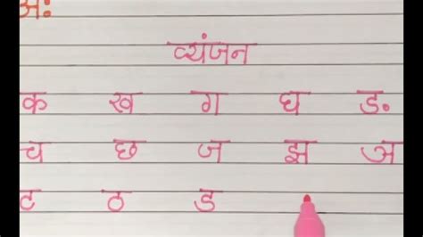 हिन्दी वर्णमाला।अ से अ तक क से ज्ञ तक। स्वरमाला व्यंजनमाला Varnamala। वर्णमाला स्वर और