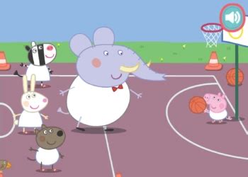 Peppa Pig Basketball Online for Free on NAJOX.com