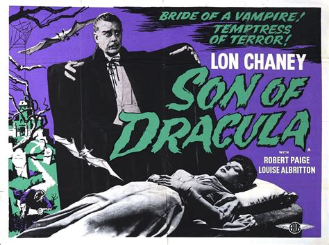 The History Of Horror Cinema Son Of Dracula