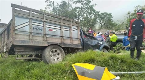 Volcamiento dejó un fallecido y un herido en Chimborazo El Comercio