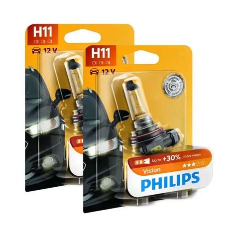 Philips Vision H Car Headlight Bulb Powerbulbs