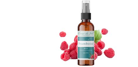 Huile De Framboise Bio Par Lueur Du Sud