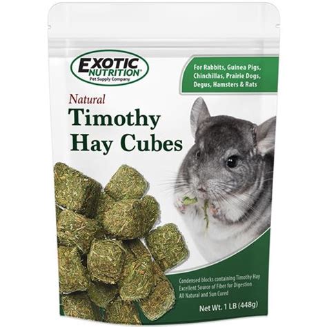 Exotic Nutrition Timothy Hay Cubes 3 Sizes Otto Environmental