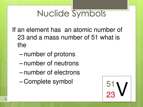 PPT - Nuclide Symbols & Isotopes PowerPoint Presentation, free download ...