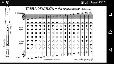 Nuty Na Flet Prosty Nie Liczbami Tylko Chwytami Najlepiej Brainlypl