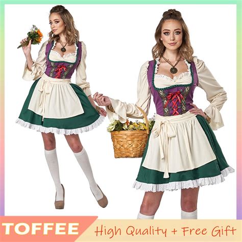 Traje Tradicional Alem O Oktoberfest Vestido Para Mulheres Estilo