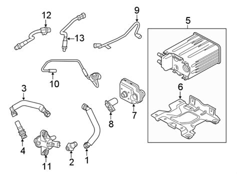 Ford F 350 Super Duty Evaporative Emissions System Lines Hose Hc3z9g297a Havre Ford Havre Mt