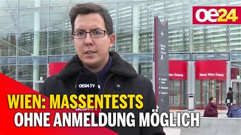 Massentests in Wien jetzt ohne Anmeldung möglich YouTube