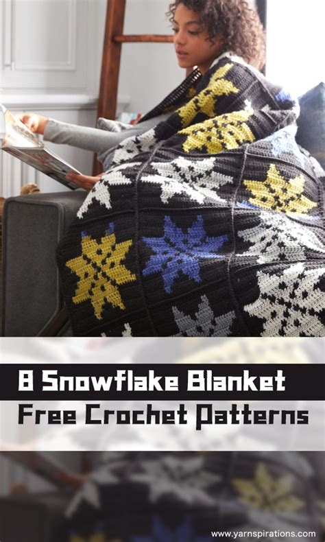 Snowflake Blanket Free Crochet Patterns Igoodideas