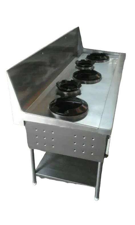 Mild Steel Three Burner Gas Stove Automatic At Rs 35000 In Hyderabad