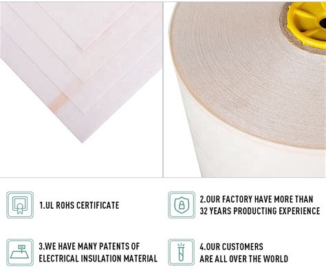 Class F Flexible Composite Dupont Nomex Nmn Insulation Paper