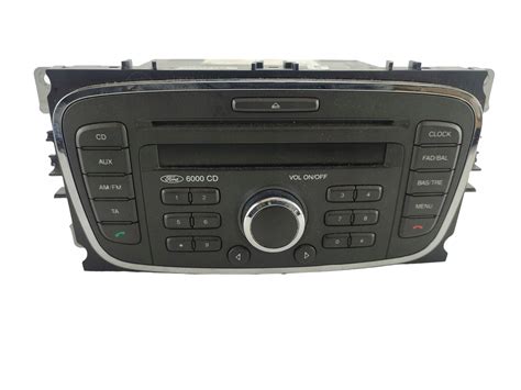 RADIO FABRYCZNE FORD FOCUS MK2 2004 2007 7M5T 18C815 BA 6000 CD KOD