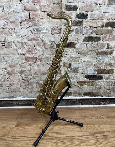 Preowned Remy Raw Brass Tenor Saxophone - JL Woodwind Repair