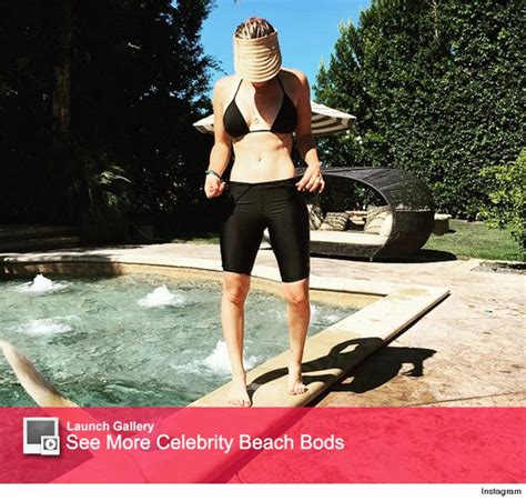 Kaley Cuoco Shows Off Tight Tummy In New Bikini Clad Pic