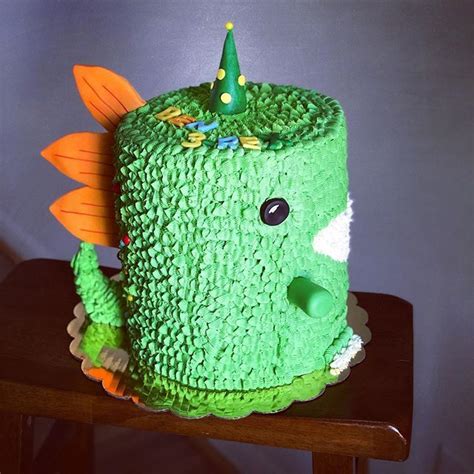 Phoenix Rex Cake In Simple Birthday Cake Dino Birthday Nd